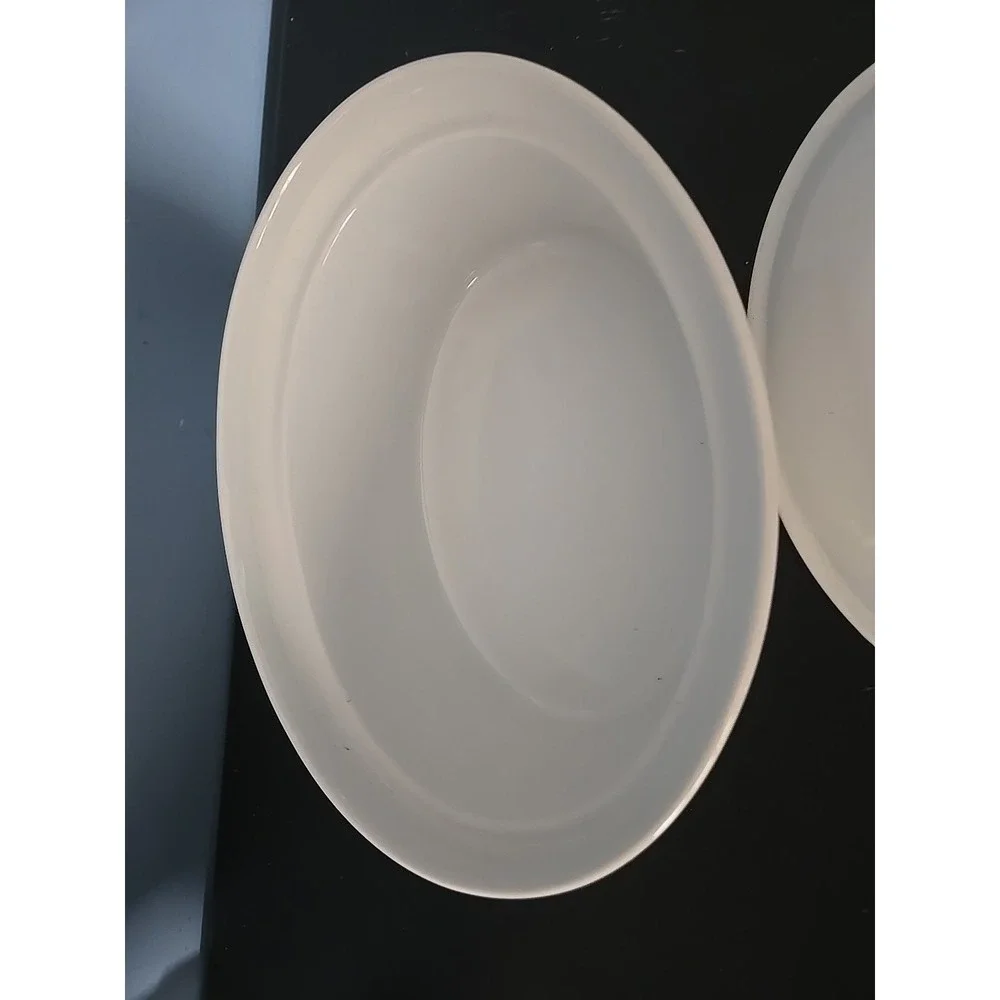 BIA Cordon Bleu 9 x‎ 6.75 inch White Oval Casserole with Lid
